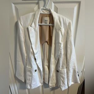 Aritzia Wilfred Cotton/Linen Blazer